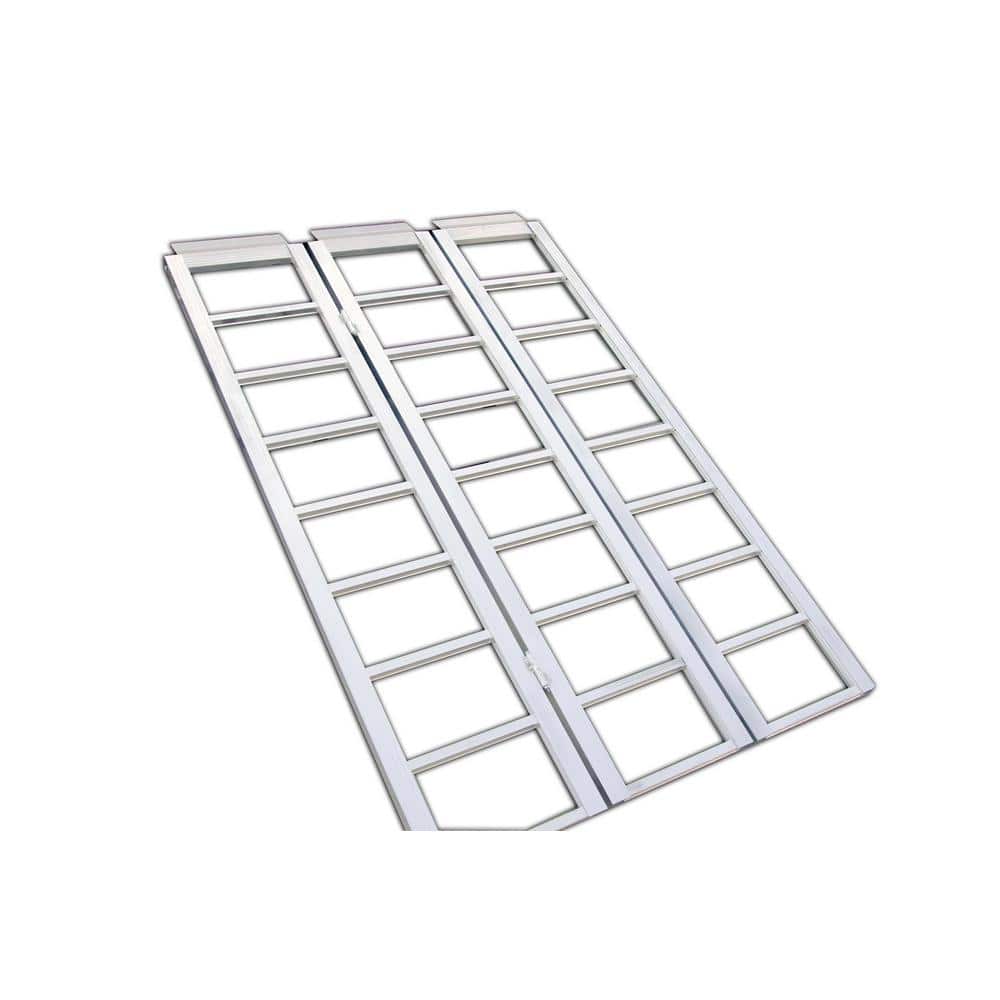 45 in. x 69 in. Aluminum Bi-Fold Ramp - Hercitys