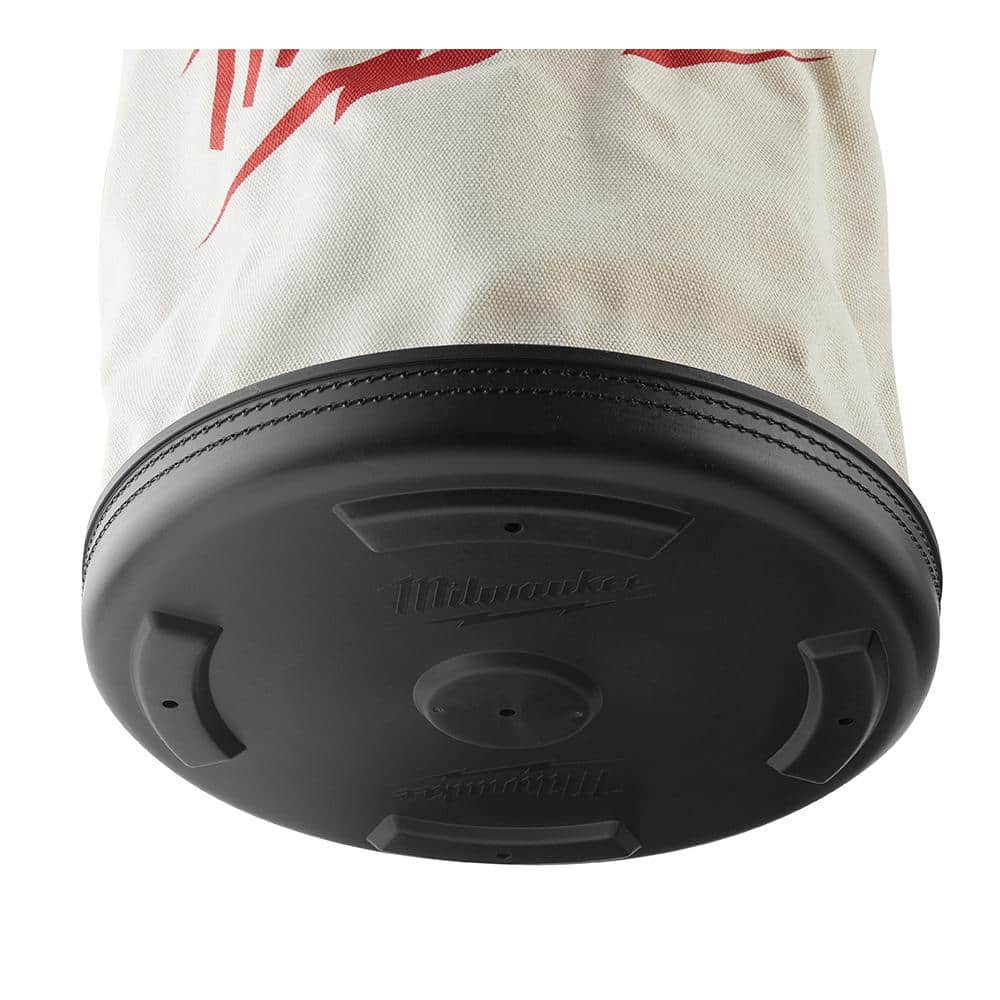 12 in. Canvas Utility Bucket Tool Bag - Hercitys