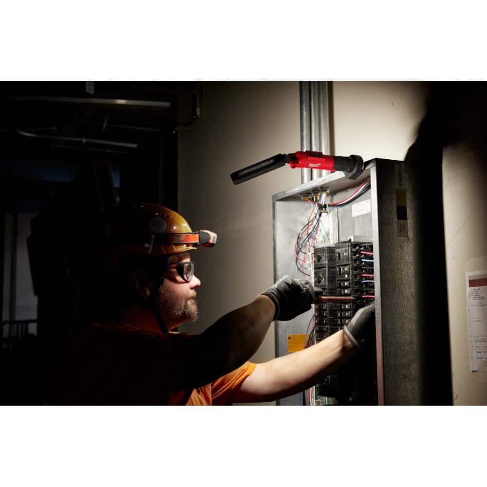 550 Lumens LED REDLITHIUM USB Stick Light with Magnet - Hercitys