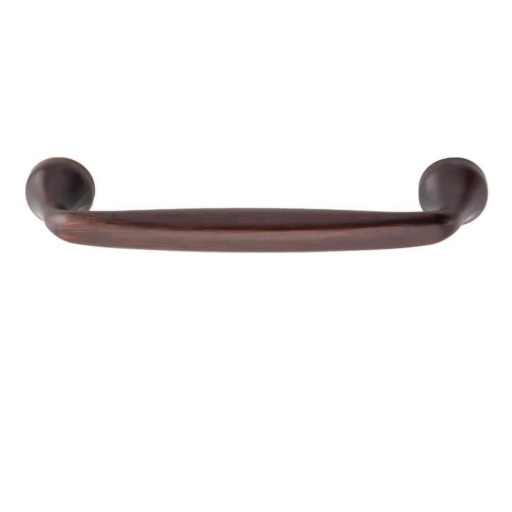 10-Pack Mason 4-1/4 in. (108 mm) Center-to-Center Classic Oil Rubbed Bronze Bar Drawer Pull - Hercitys