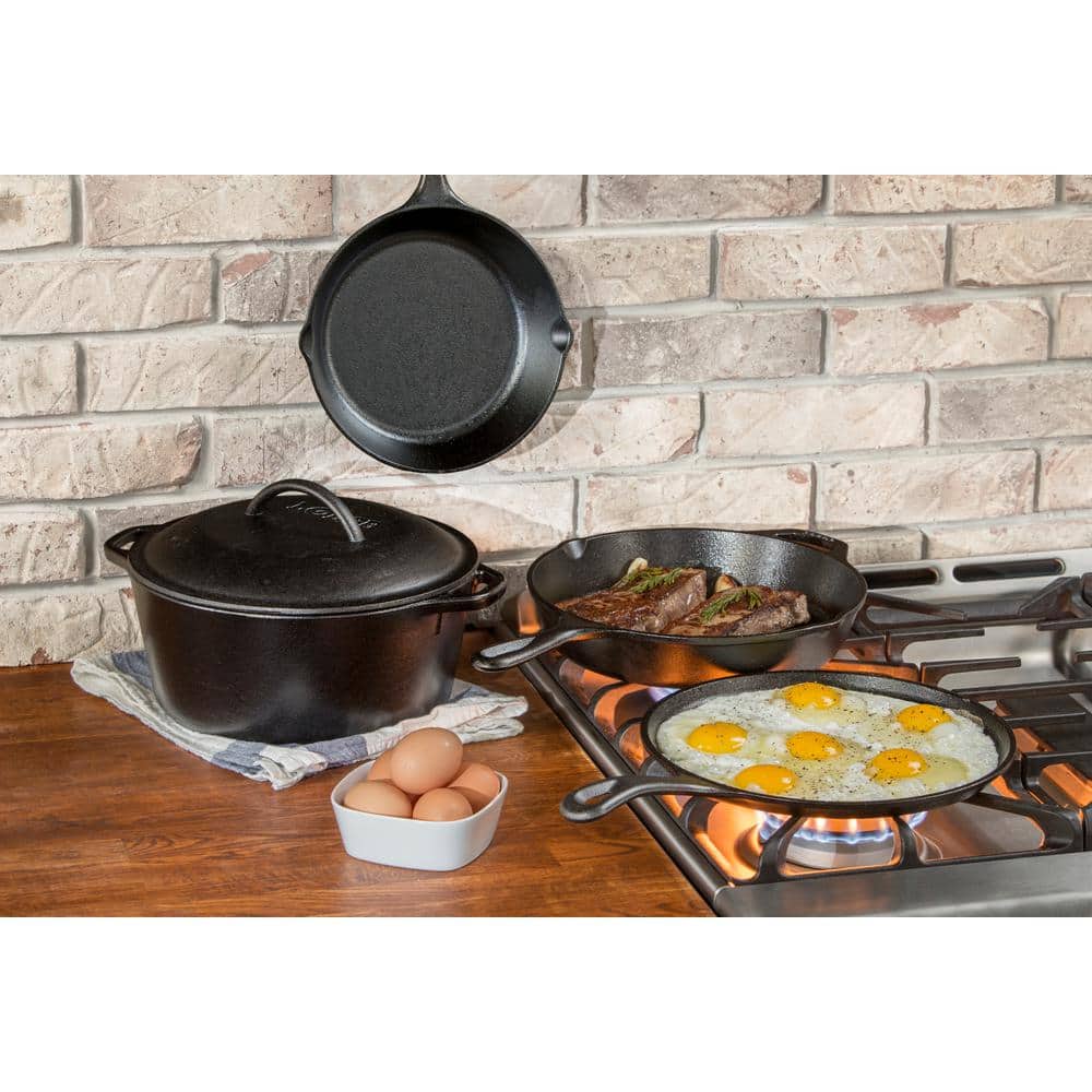 5-Piece Cast Iron Cookware Set - Hercitys