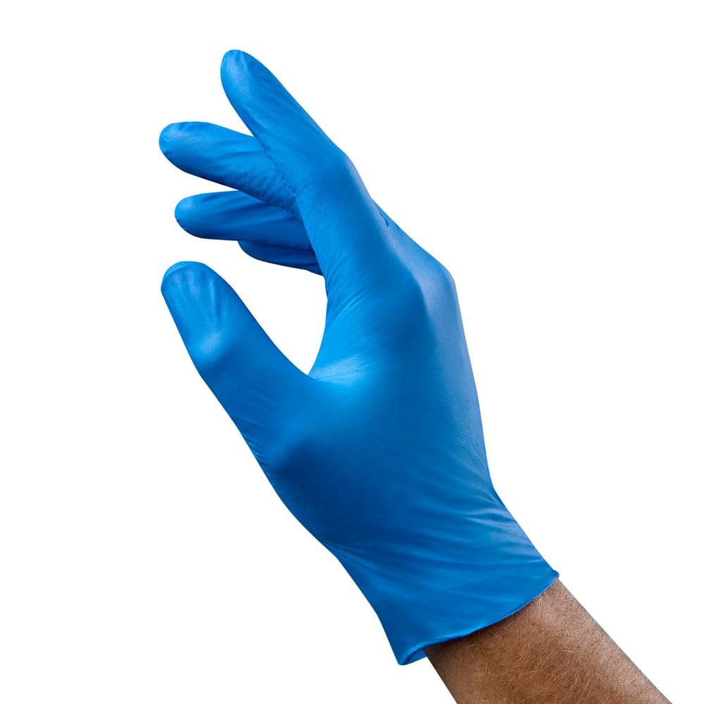 10-Count Disposable Nitrile Gloves - Hercitys