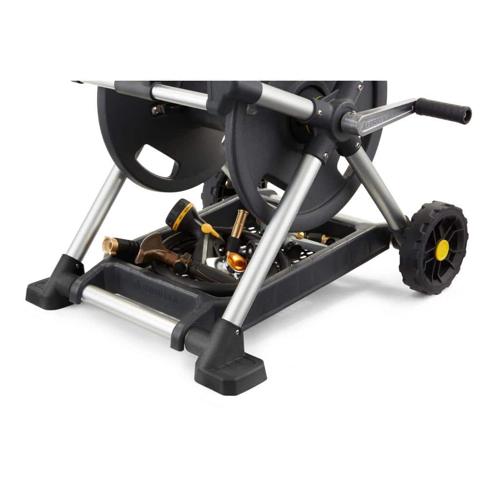 200 ft. Aluminum Zero Rust Premium Mobile Hose Reel - Hercitys