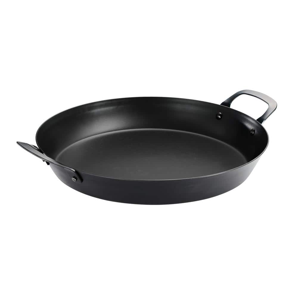 15 in. Carbon Steel Paella Pan - Hercitys