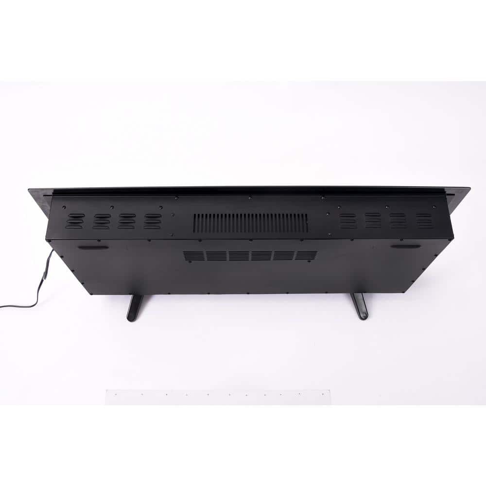 42.5 in. Wall Mount Electric Fireplace in Black finish - Hercitys