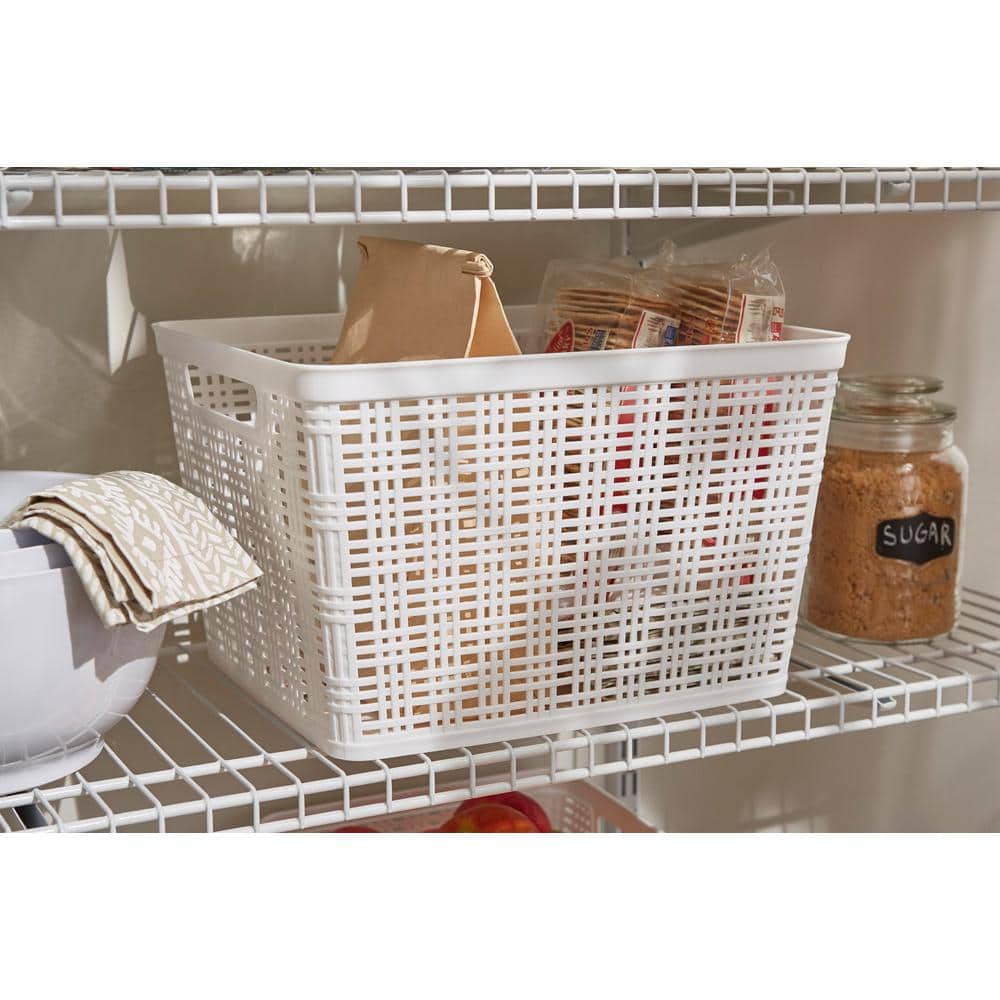 2, 3 and 4 l Melamine Mixing Bowl Set in White (Set of 3) - Hercitys