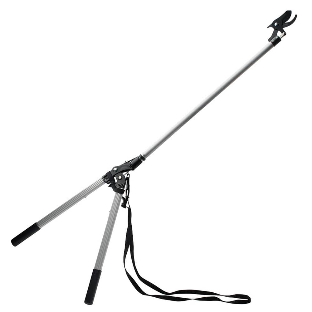 59 in. Long Reach Pruner with Rotating Head and Sharp Bypass Loppers-Tree Trimmer Pruning Shears - Hercitys