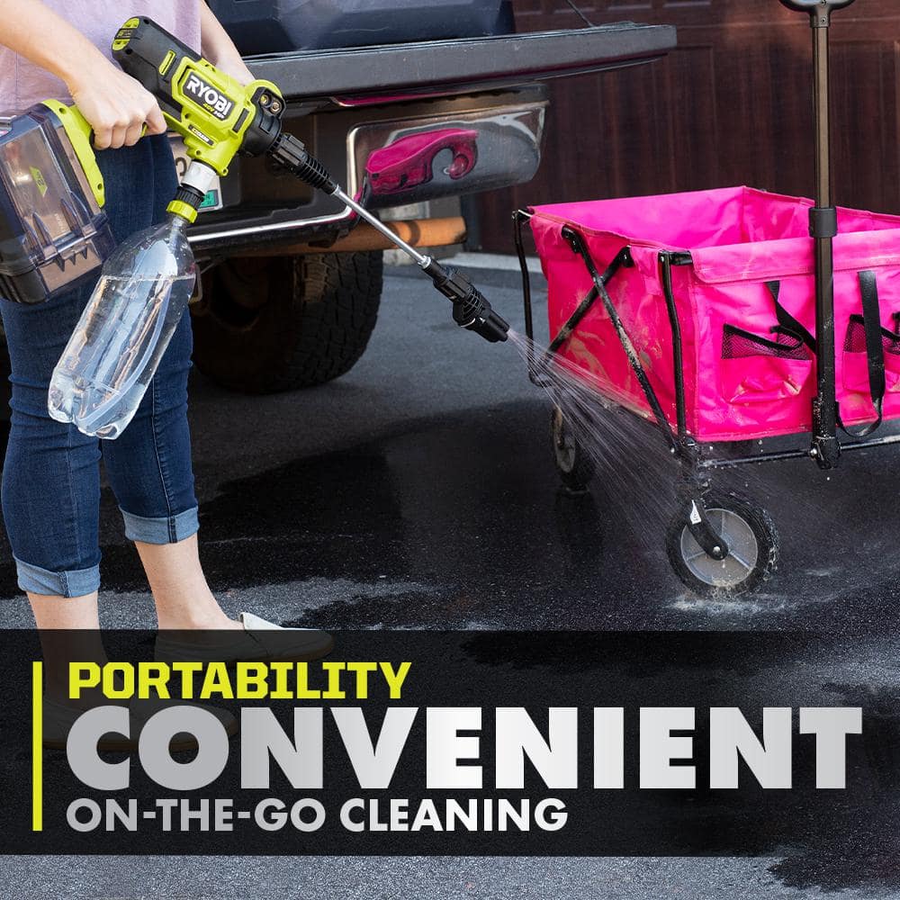 40V HP Brushless EZClean 600 PSI 0.7 GPM Cold Water Electric Power Cleaner (Tool-Only) - Hercitys