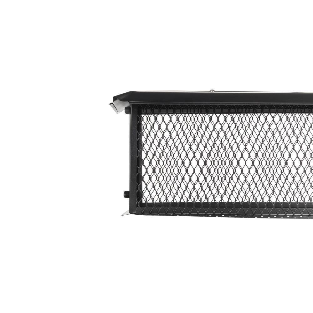 35 in. x 17 in. x 14 in. H Chimney Cap in Black Galvanized Steel - Hercitys