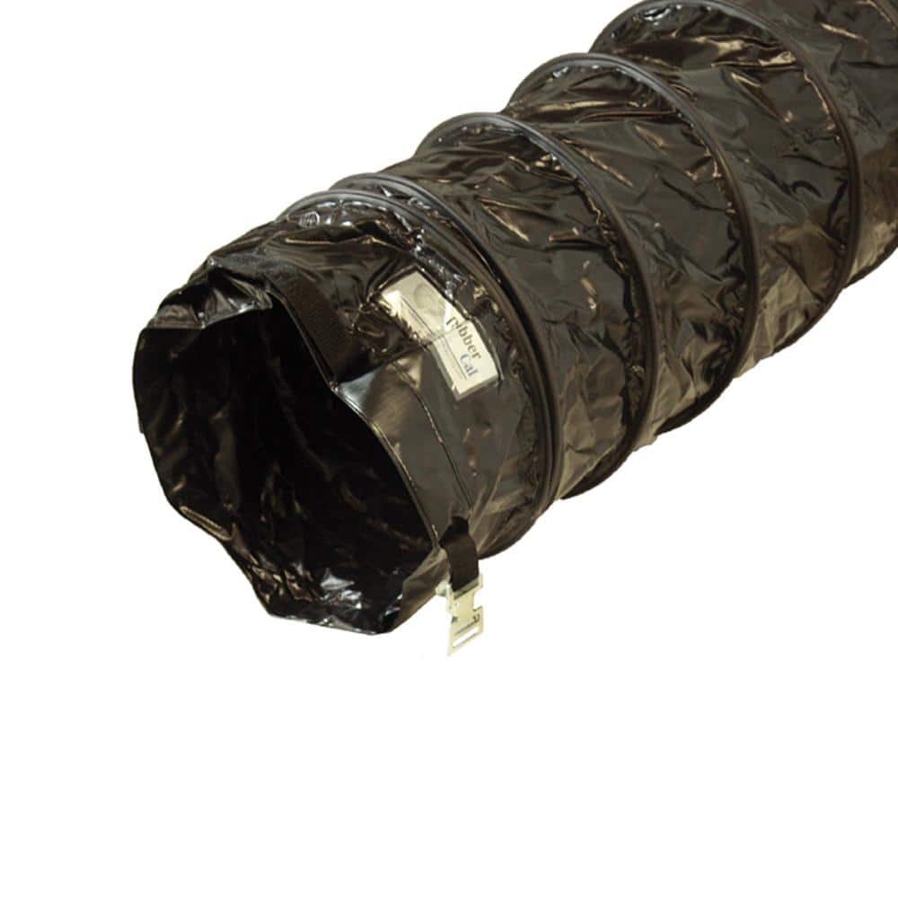 14 in. D x 25 ft. Coil Flexible Ducting Air Ventilator Black - Hercitys