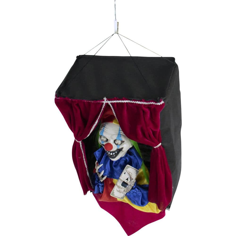 27 in. Touch Activated Animatronic Clown - Hercitys