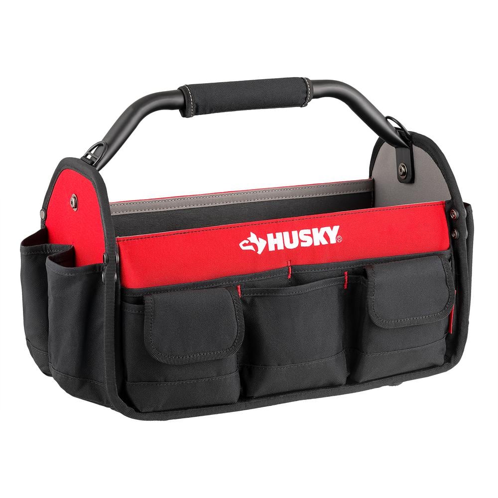 17 in. 18 Pocket Open Top Tool Bag - Hercitys