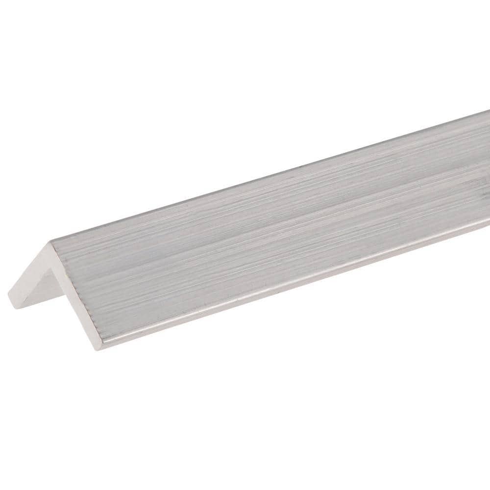 3/4 in. x 8 ft. – 1/8 in. Thick Aluminum Angle - Hercitys