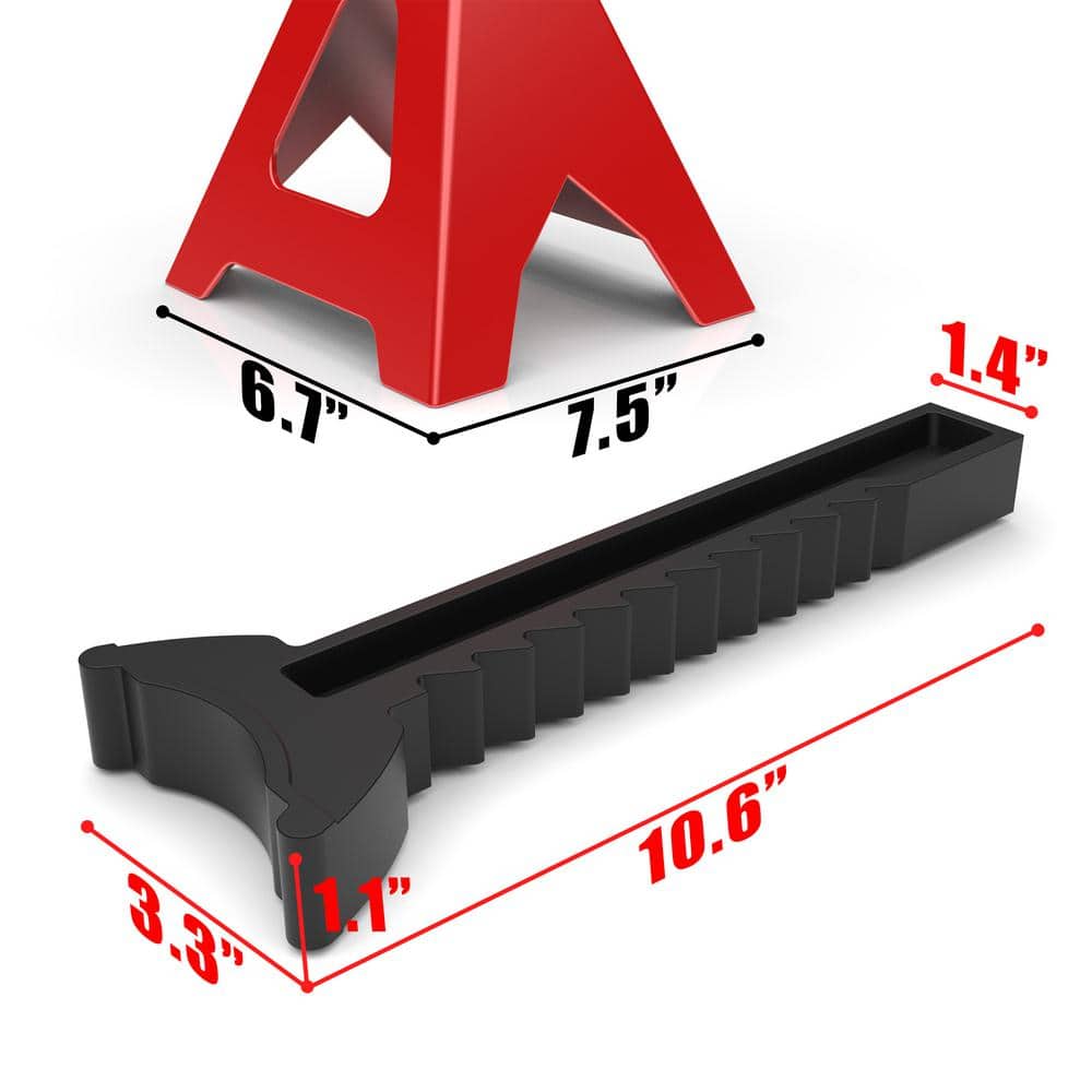 3-Ton Jack Stands (2 Pack) - Hercitys