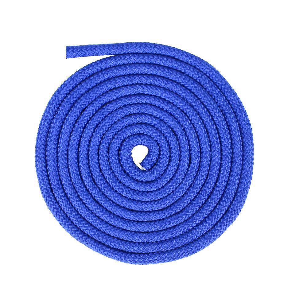16-Strand Diamond Braid Utility Rope – 1/2 in. x 50 ft., Blue - Hercitys