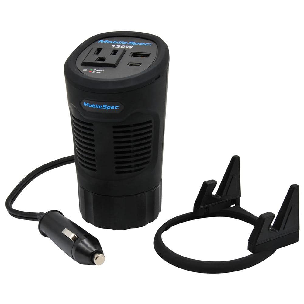 120-Watt Cup Power Inverter - Hercitys