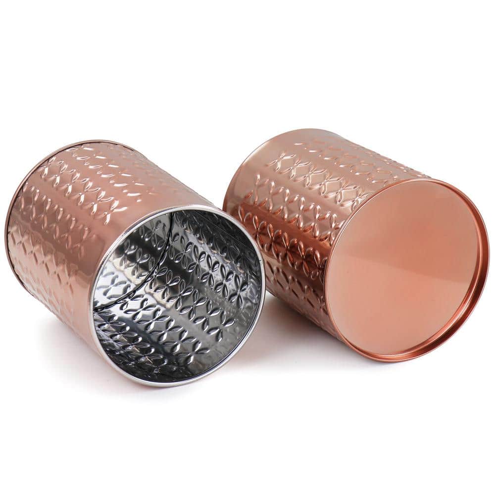 3-Piece Aluminum Canister Set in Copper - Hercitys