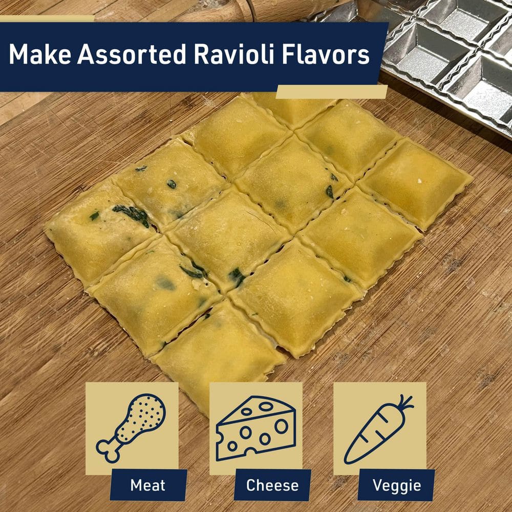 2 in. Square Ravioli Mold Cutter - Hercitys
