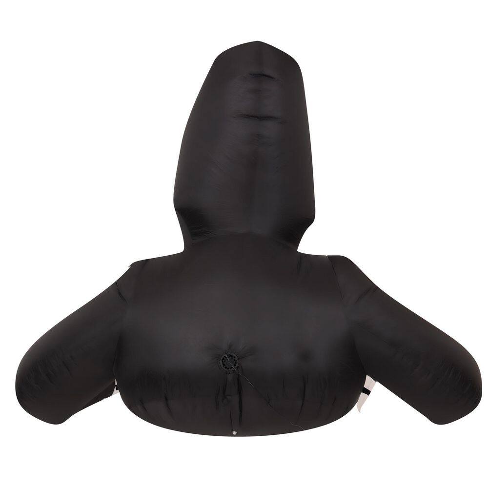 4.9 ft. Inflatable Pre-Lit Grim Reaper - Hercitys