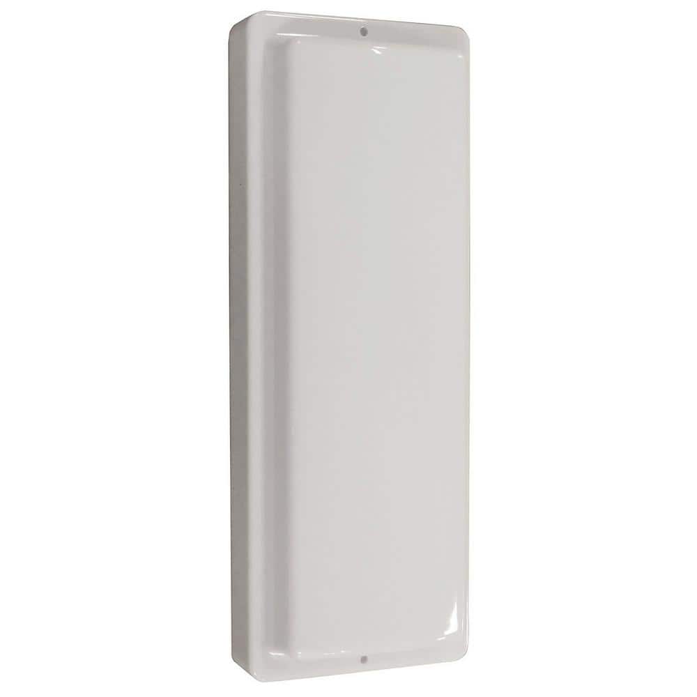 10.5-Watt White Outdoor Integrated LED Wall Pack Light - Hercitys