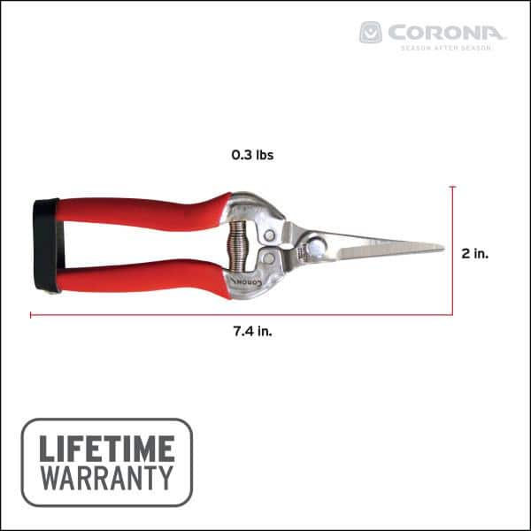 1.75 in. Stainless Steel Long Straight Snips - Hercitys