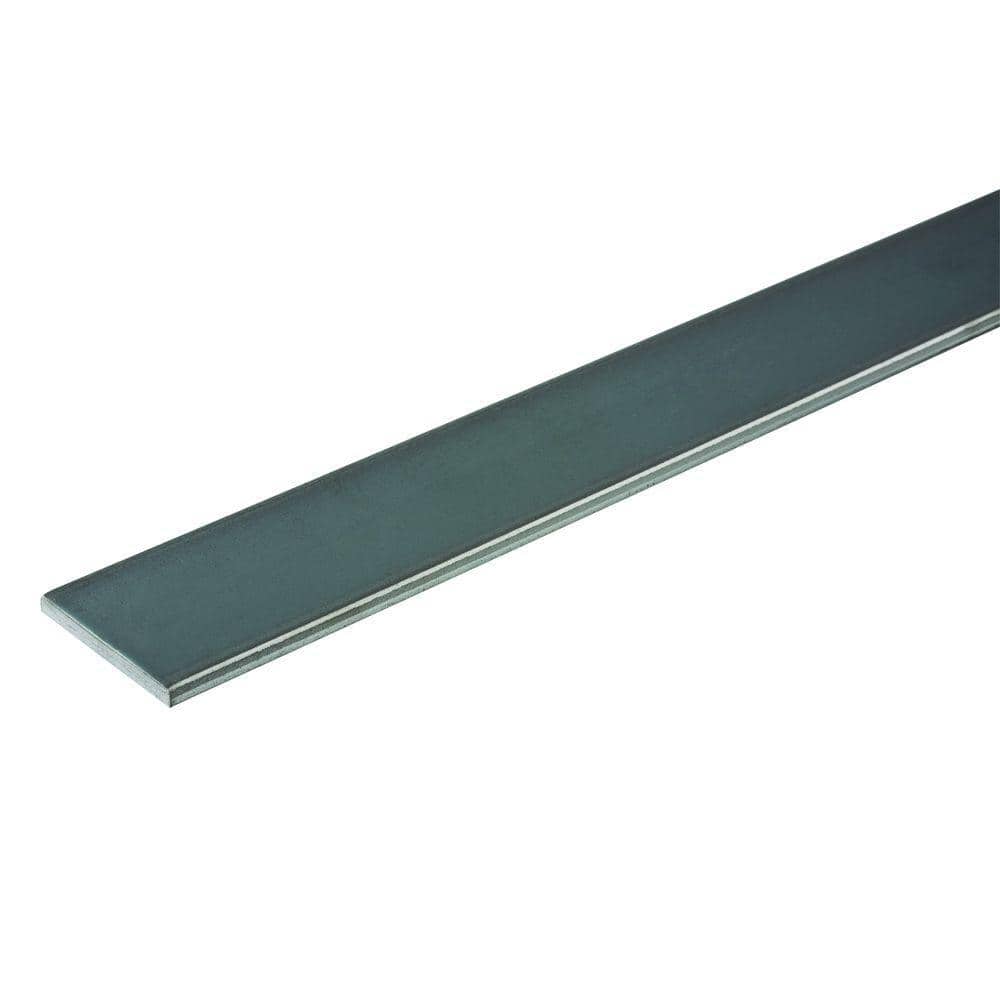 3 in. x 3 ft. – 3/16 in. Thick Plain Steel Flat Bar - Hercitys