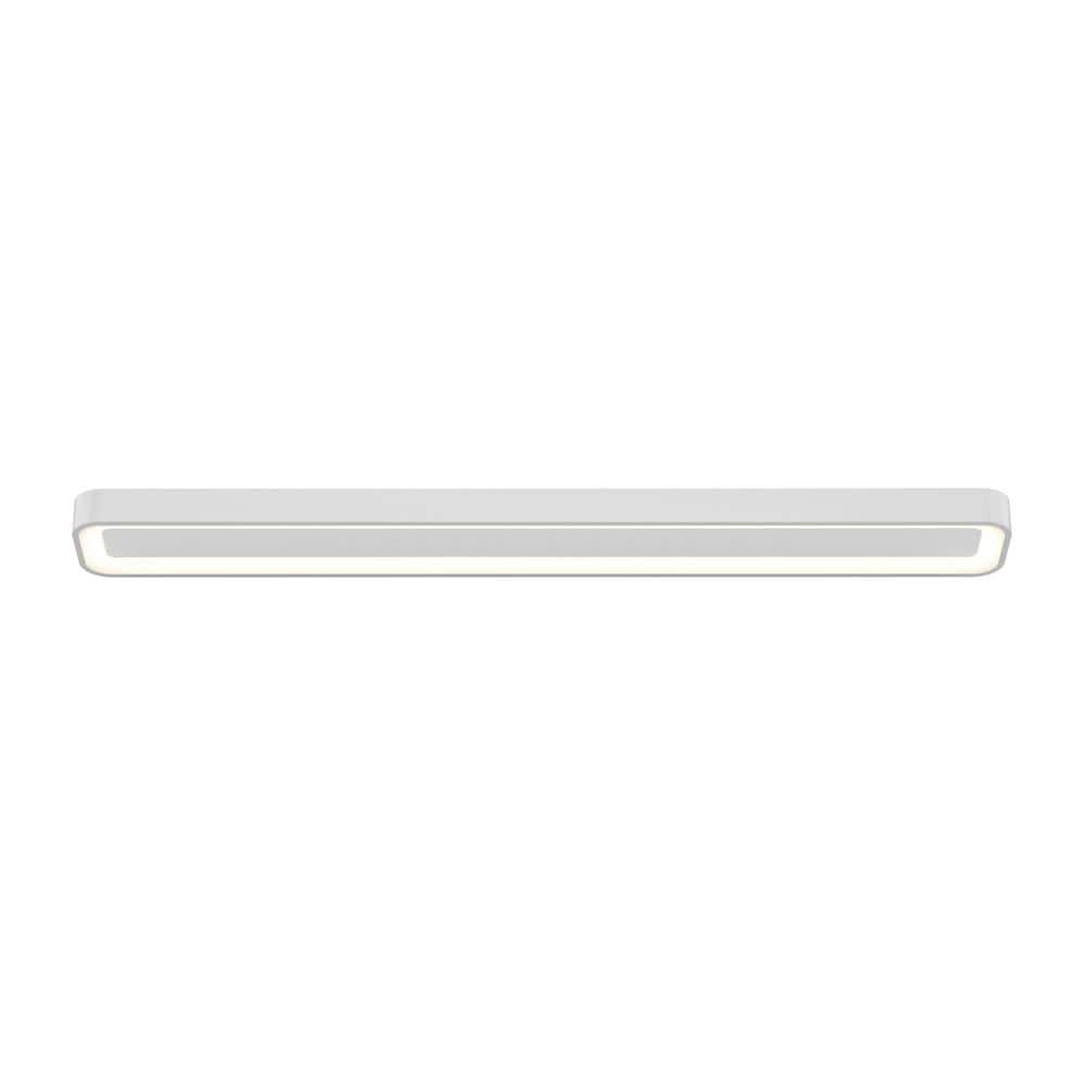 5.98 in. Aiden White LED Flat Panel 30-Watt 5CCT Selectable LED Integrated Linear Flat Panel - Hercitys