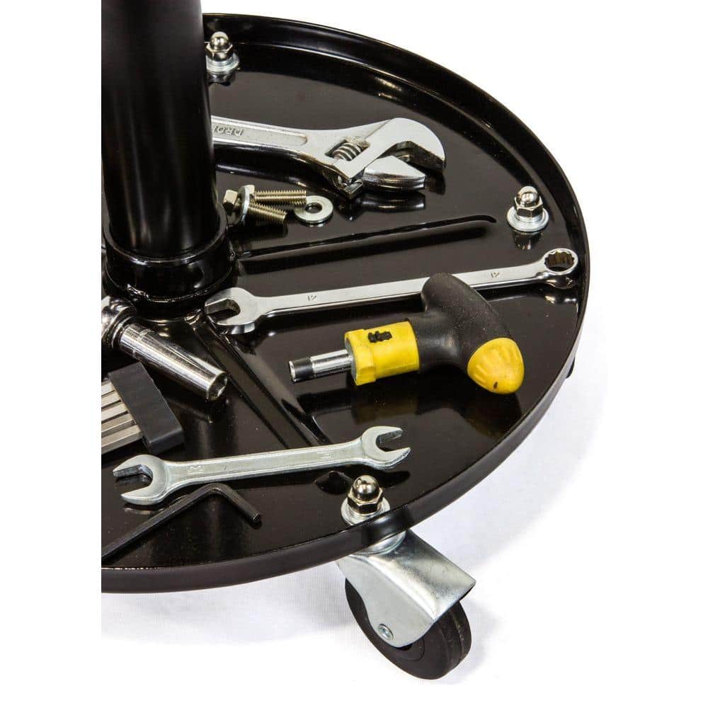 300 lbs. Capacity Pneumatic Rolling Mechanic Stool - Hercitys