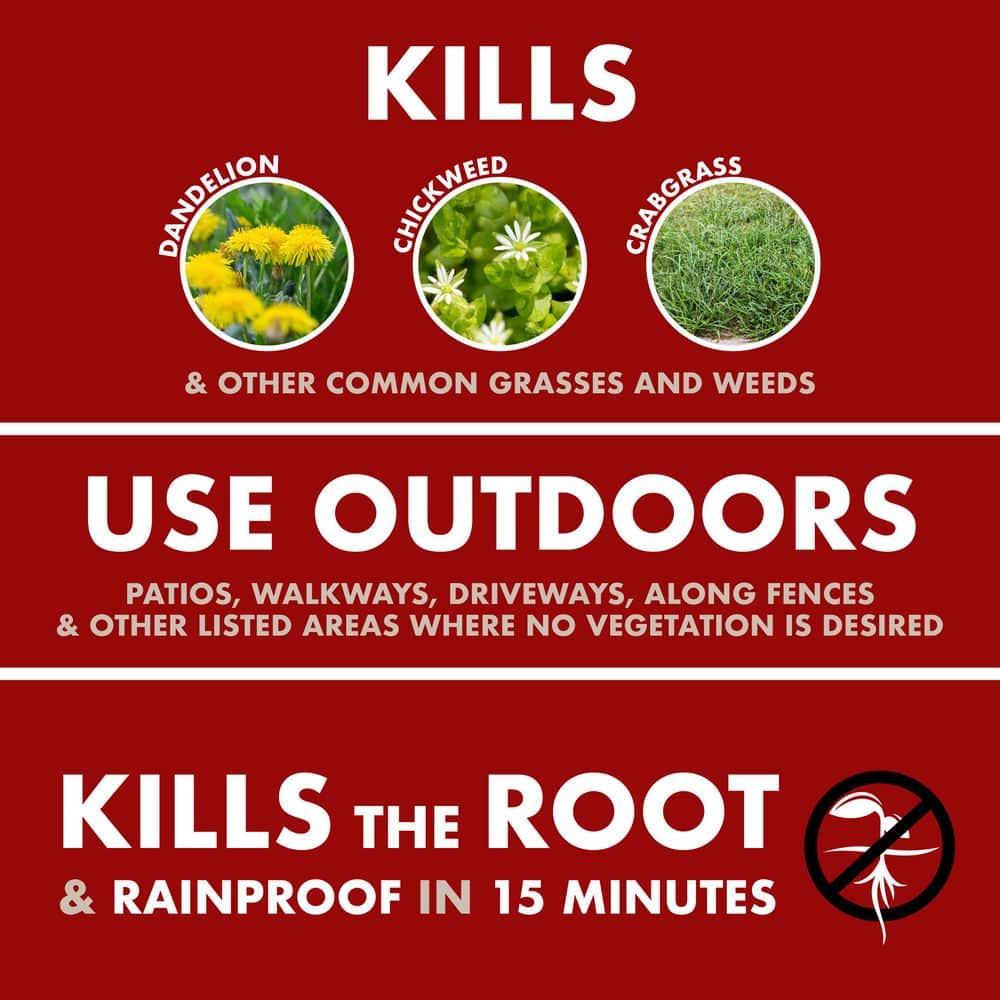 1 Gal. Concentrate Weed and Grass Killer - Hercitys