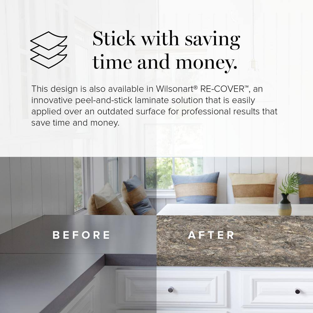 5 ft. x 10 ft. Laminate Sheet in Cafe di Pesco with Premium Antique Finish - Hercitys