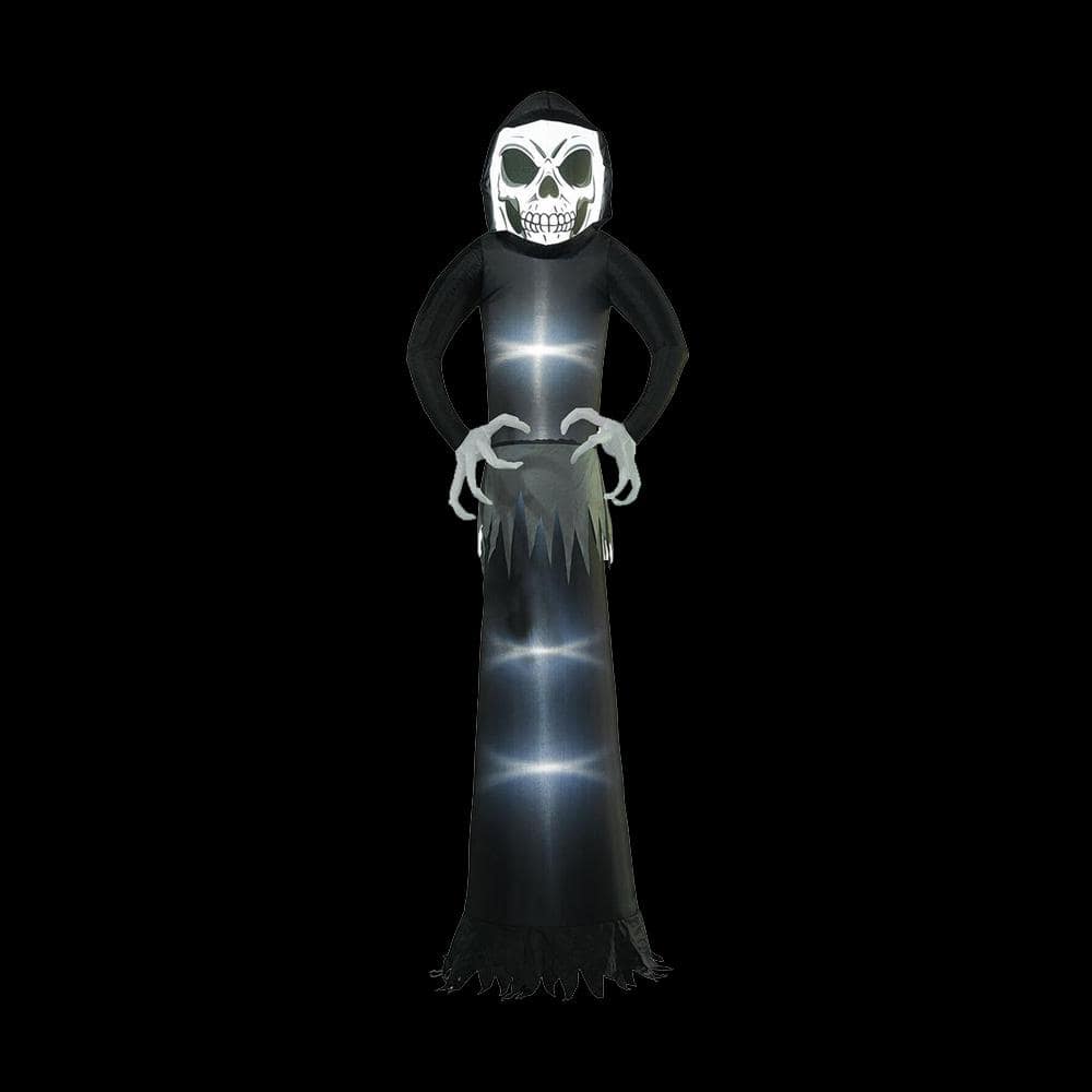 12 ft. Ghost Halloween Inflatable with Lights - Hercitys
