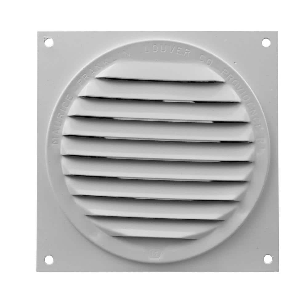 4 in. Bathroom Soffit Vent in White - Hercitys