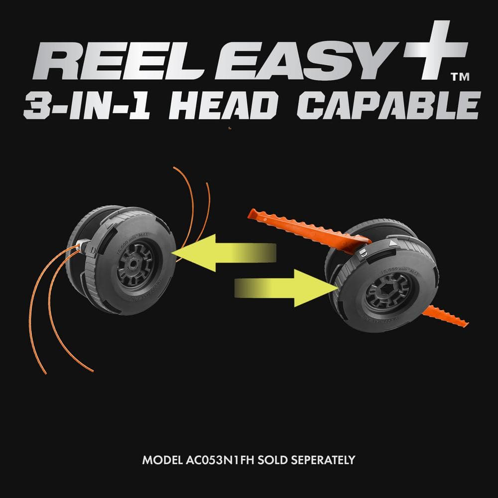 25 cc 2-Stroke Attachment Capable Full Crank Straight Gas Shaft String Trimmer - Hercitys