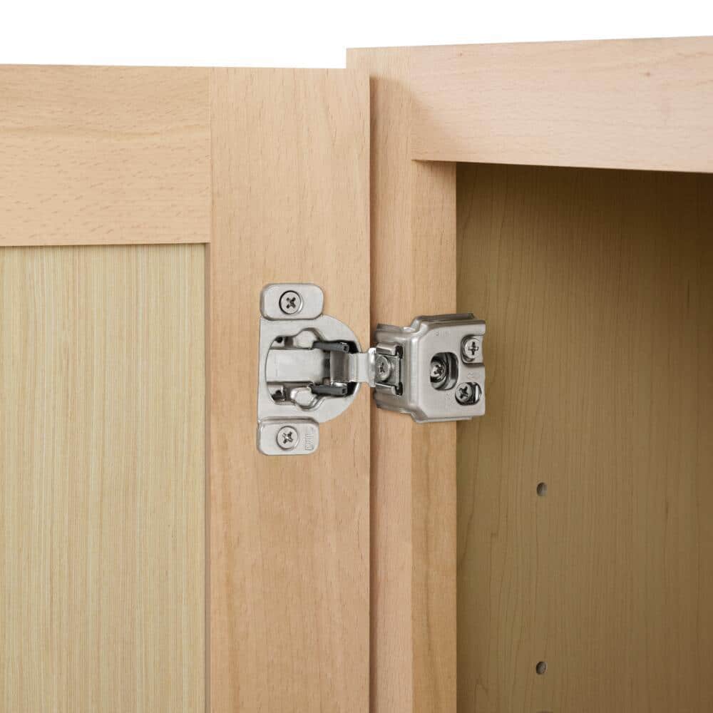 27 in. W x 12 in. D x 30 in. H Ready to Assemble Wall Kitchen Cabinet in Unfinished with CLICKREADY Technology - Hercitys