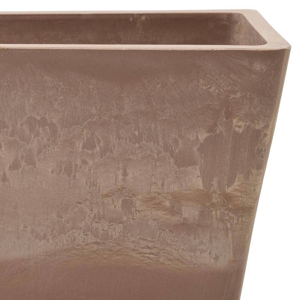 17.5 in. x 6.3 in. Taupe Composite PSW Window Box - Hercitys
