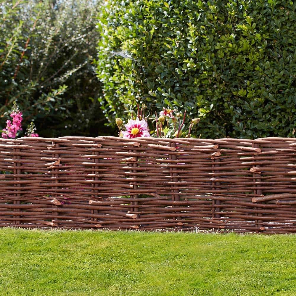 4 ft. Woven Willow Edging - Hercitys